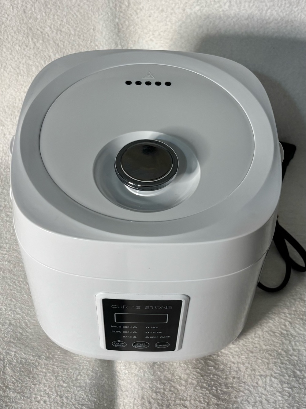 White Multi-Function Rice and Slow Cooker - Picture 5 of 11